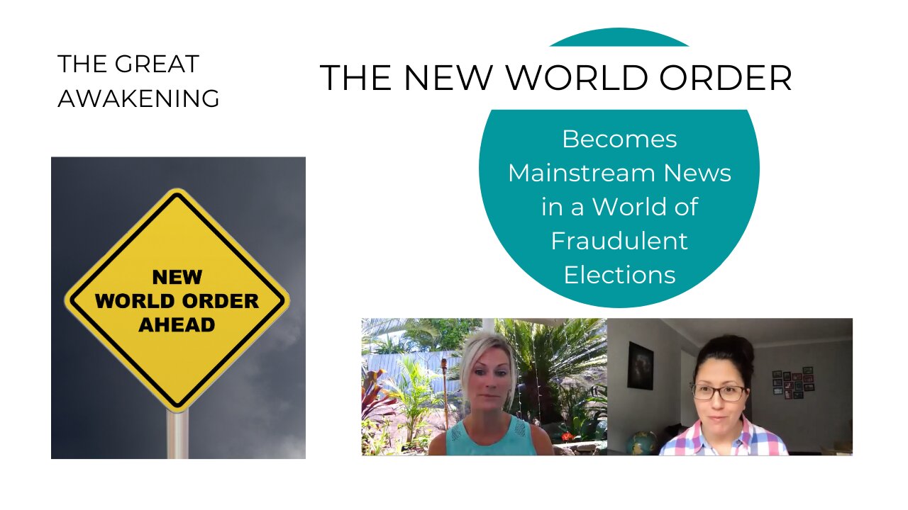 New World Order Becomes Mainstream News