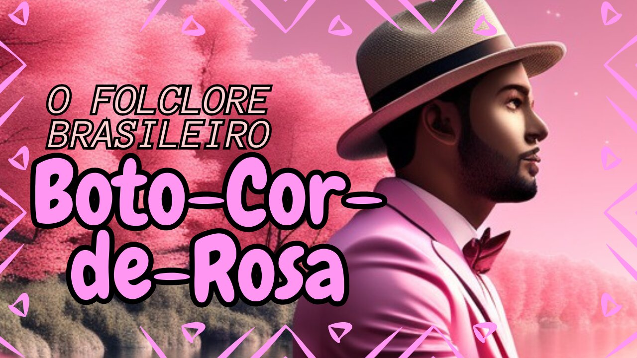 Boto-cor-de-rosa, o Folclore Brasileiro