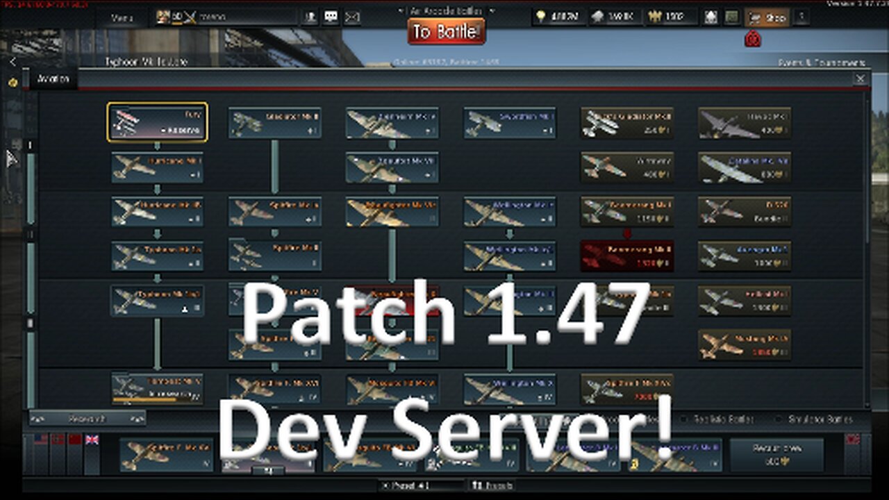 War Thunder - A quick look at Patch 1.47!