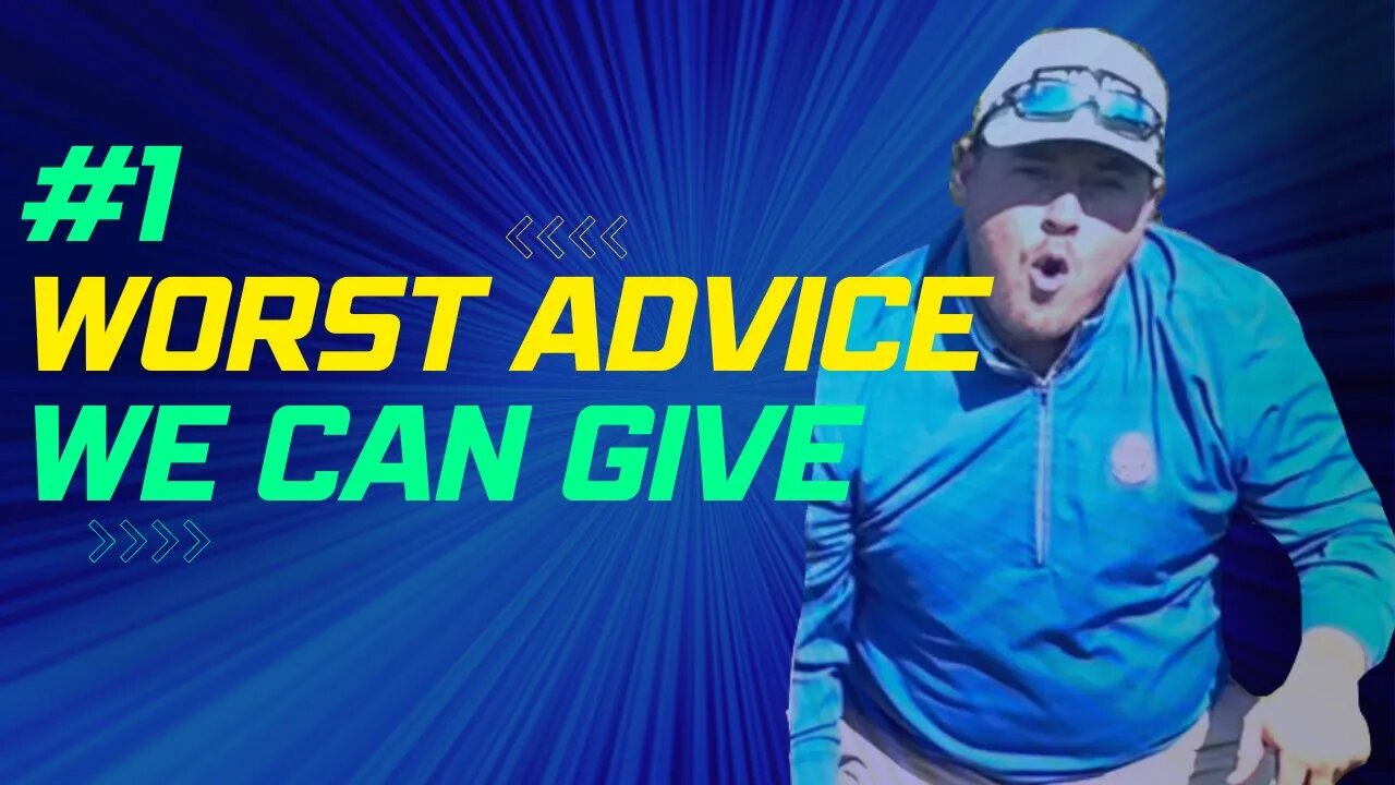 THIS IS THE WORST ADVICE YOU CAN GIVE IN GOLF. #subscribe #viral #teaching #golf