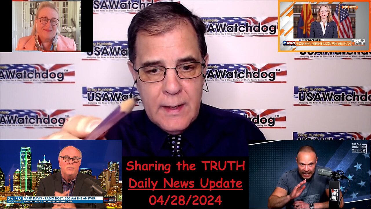 USA Watchdog: "Insane vs Sane", America 1st with Marc Lotter & Mark Davis, Dan Bongino, OAN | EP1182