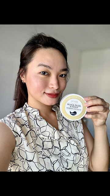 PETITFEE - Black Pearl & Gold Eye Patch