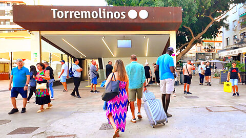 Torremolinos City Center (Train Station) to Beach Front | Spain Costa del Sol