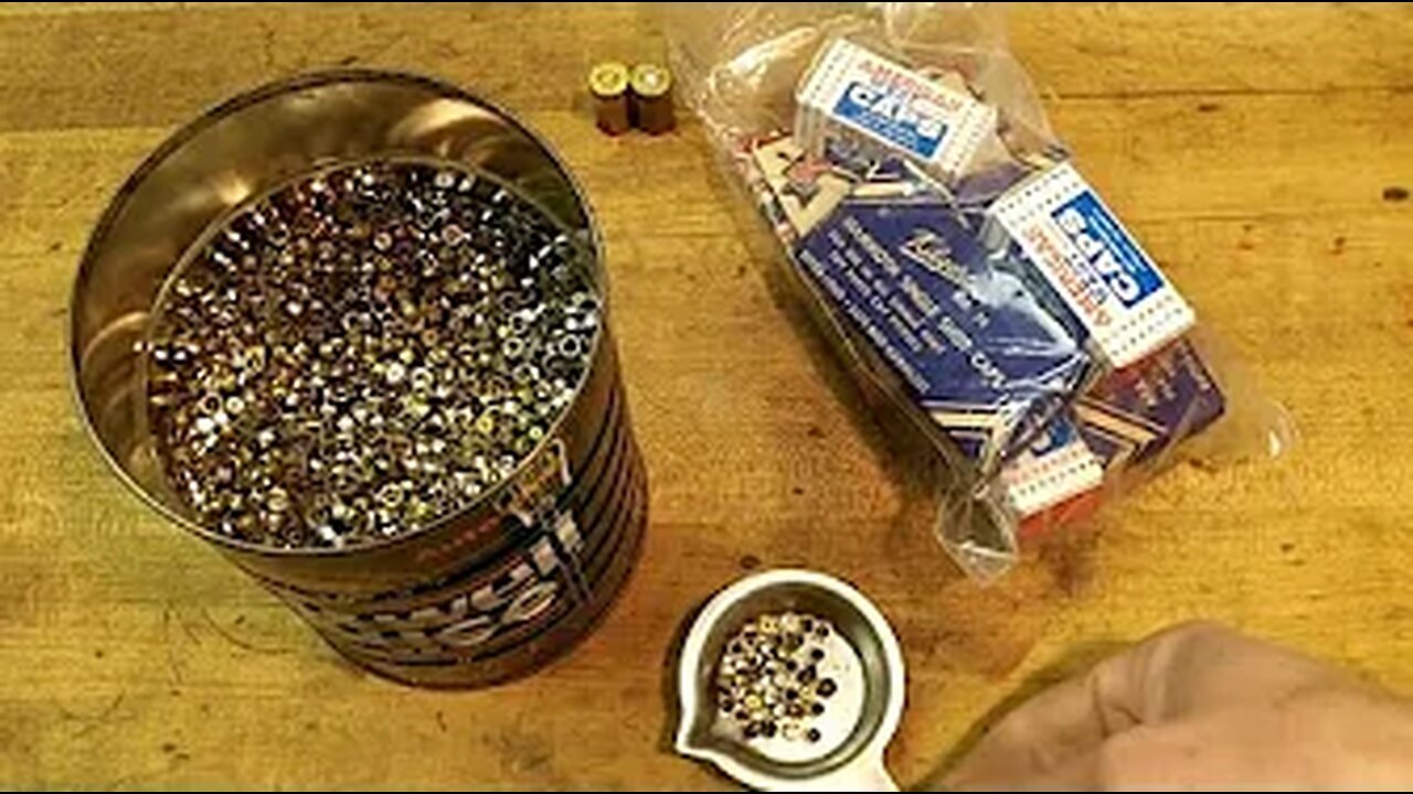 What if you can't buy primers for handloading, DIY ammo option