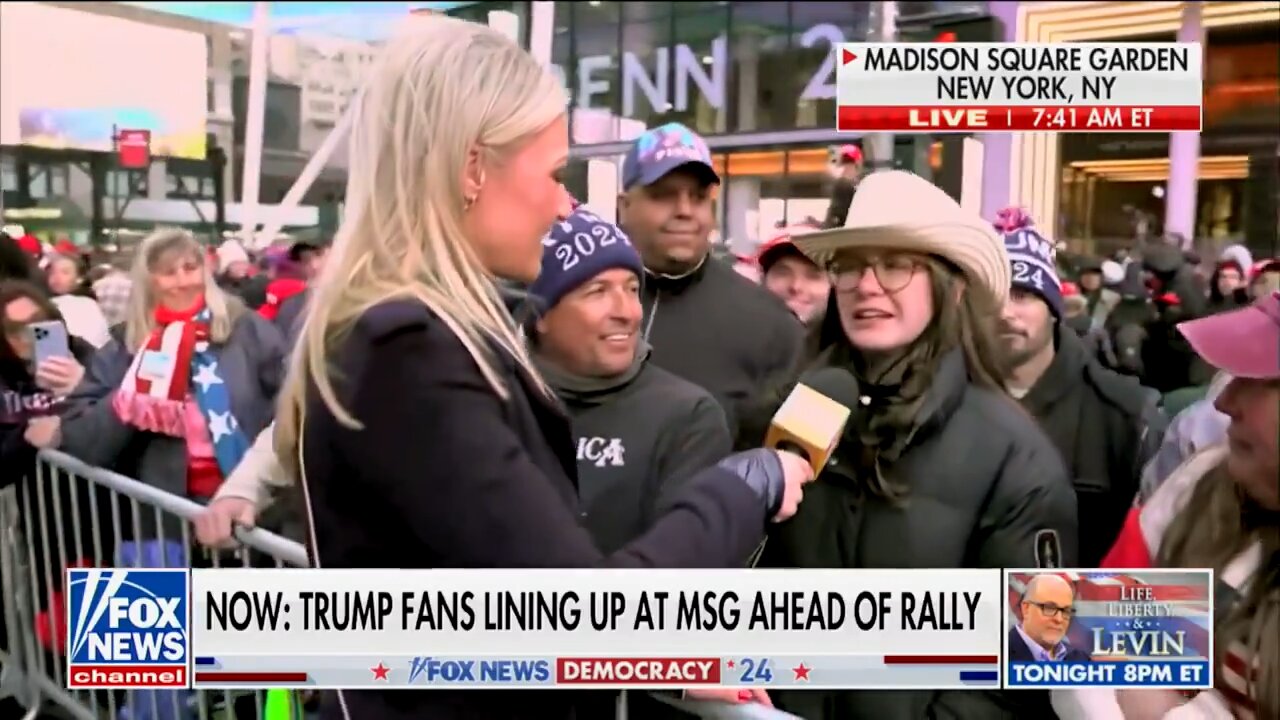 WAAROM ZIJN DE TRUMP SUPPORTERS ZO VROEG IN NEW YORK BIJ HET MSM