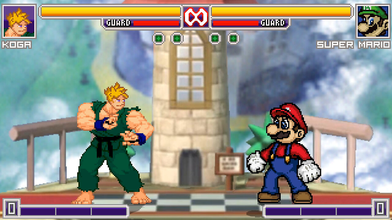 MUGEN - Koga vs. Super Mario - Download