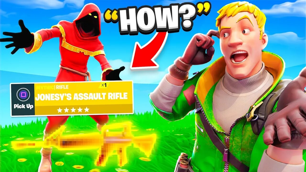 I Trolled With *SECRET* NEW Fortnite Gun..