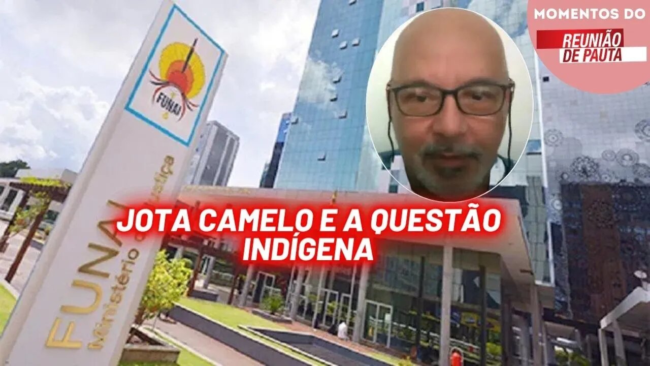 Jota Camelo comenta sobre indígenas | Momentos Reunião de Pauta