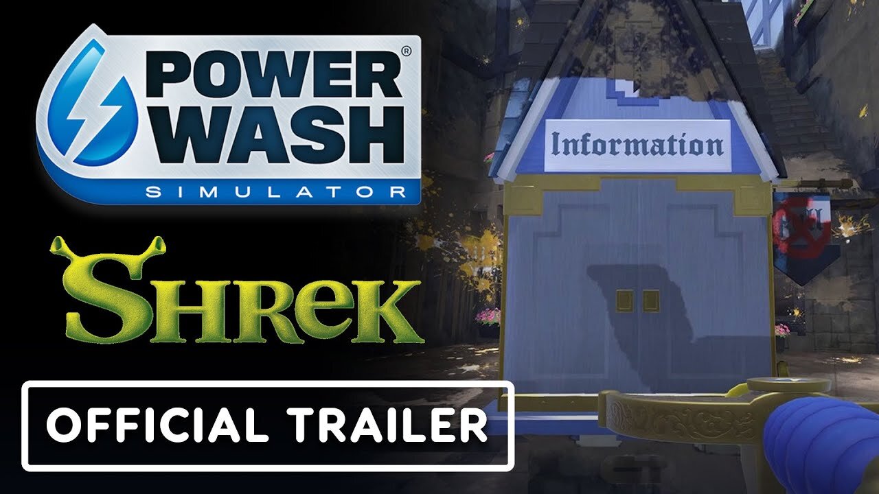 PowerWash Simulator - Official Shrek Special Pack Release Date Trailer