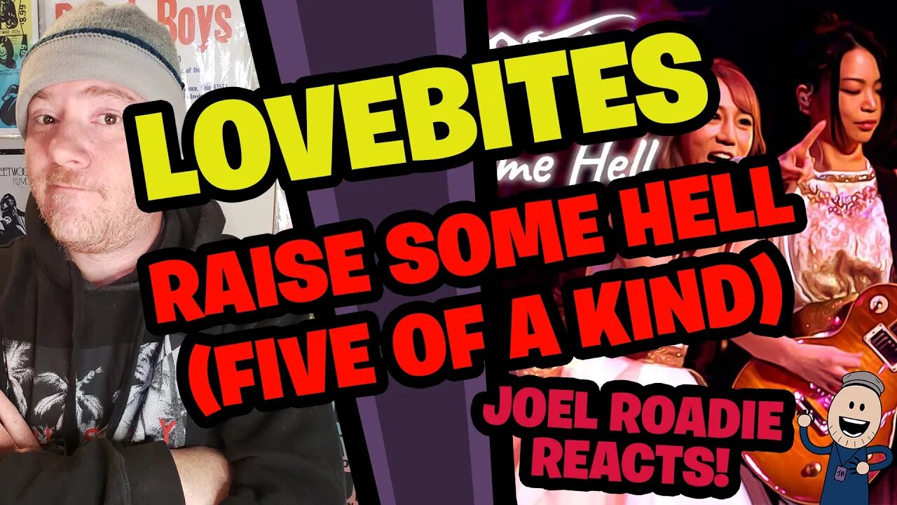 LOVEBITES - Raise some Hell (Five of a Kind) - Roadie Reacts