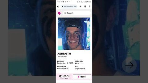 HAPPY 21 BIRTHDAY JOSH BASTIN TikTok Star