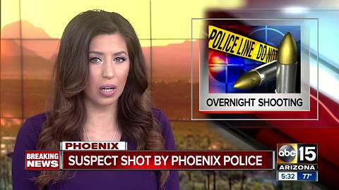 BREAKING: Phoenix officer shoots suspect near 43rd/Missouri avenues