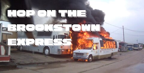 The Brookstown Expressing SWEEPING OUT a RAGING Bus Fire