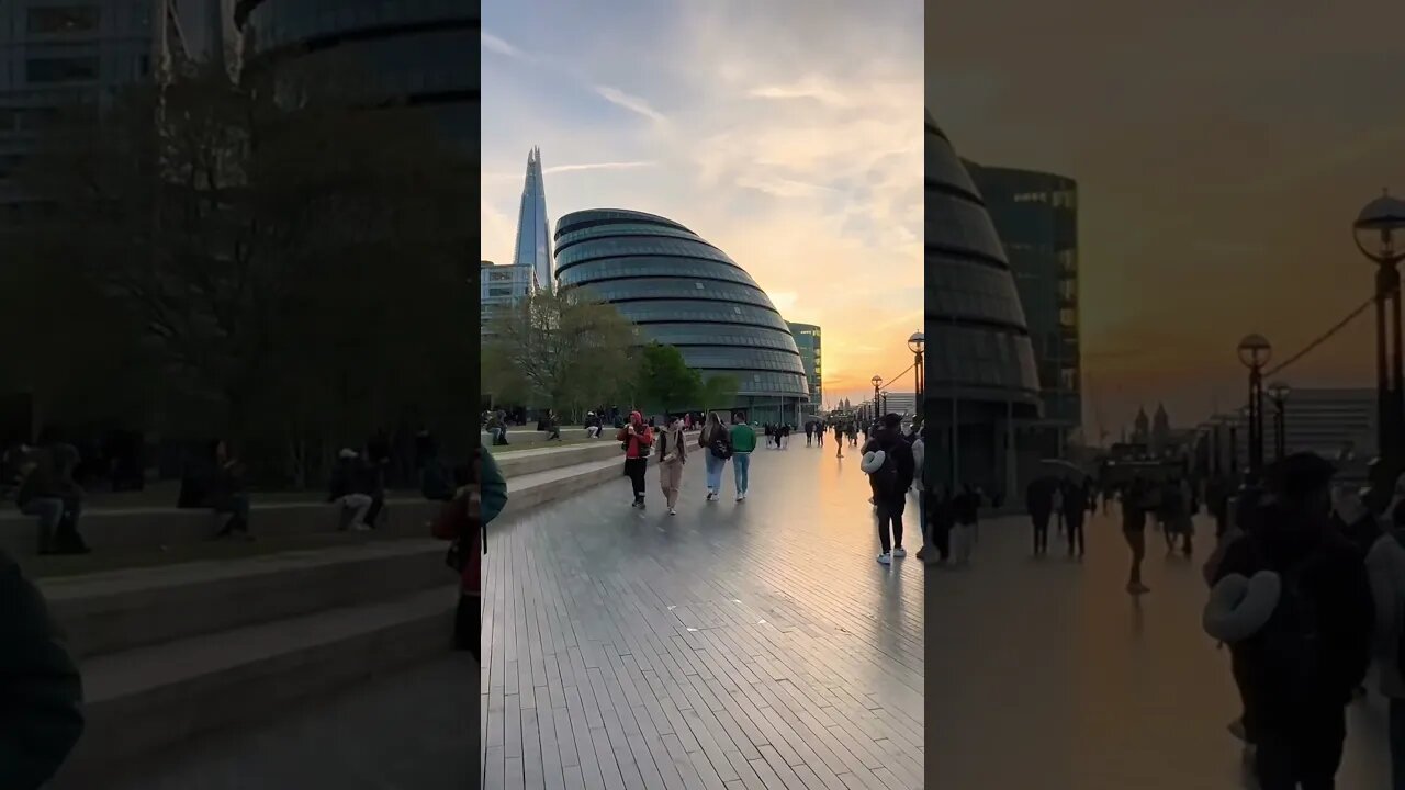 Tower Bridge London - Sunset Walk - England 🇬🇧