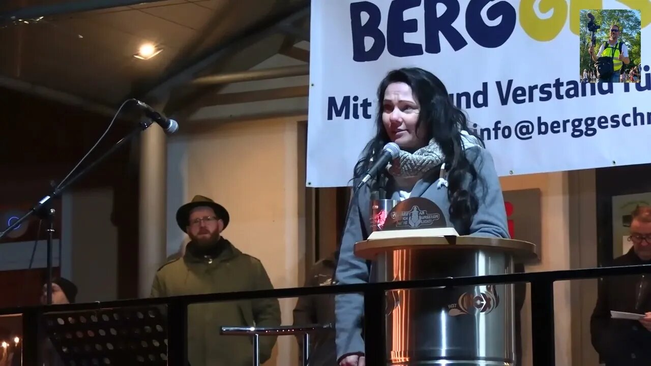 Zusammenfassung "Berggeschrey" Kundgebung am 29.11.2022 in Thum (Erz.)