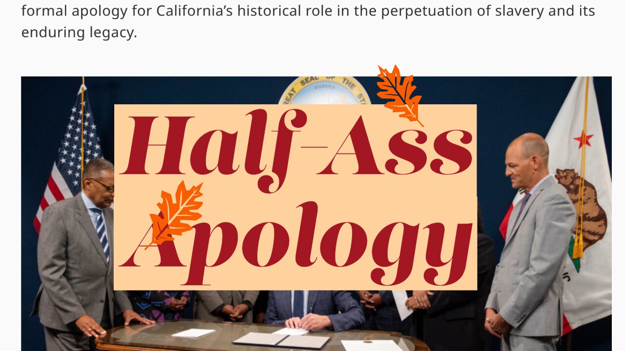 Half-Ass Apology