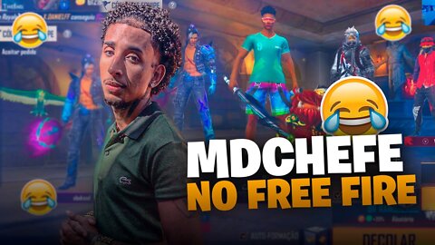 MD CHEFE NO FREE FIRE ! TROLANDO ALEATÓRIOS kkkk