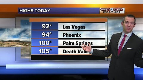 13 First Alert Las Vegas weather updated April 24 morning