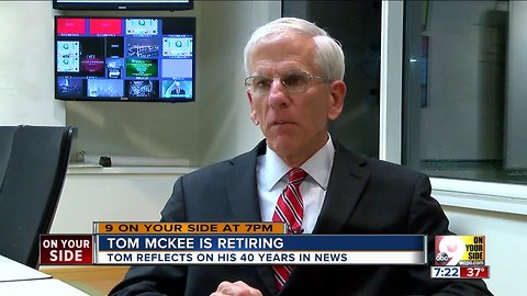 Fond farewell: Reporter Tom McKee retires after 40 years