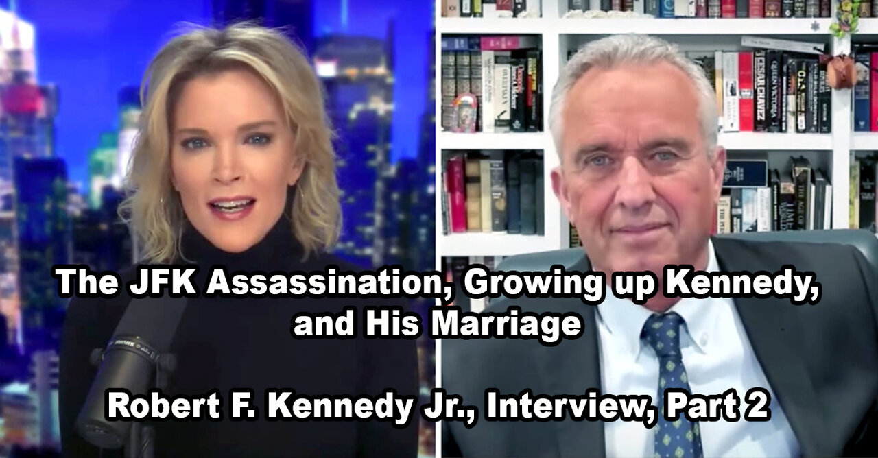 The JFK Assassination, Growing up Kennedy, and His Marriage - Robert F. Kennedy Jr Interview, Part 2