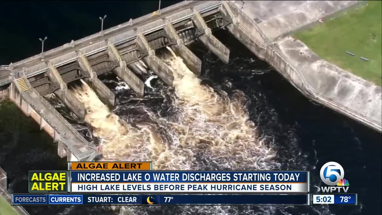 Army Corps to increase Lake Okeechobee discharges