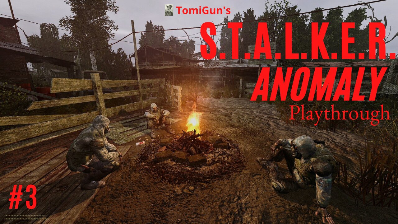S.T.A.L.K.E.R. Anomaly: modded Walkthrough Gameplay - Part 3 - Stalker Incubator Swamp
