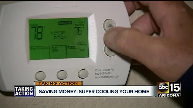 Money saving technique to cool home during summer