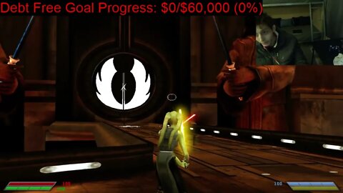 Mace Windu VS Eighth Brother In A Battle With Live Commentary In Star Wars Jedi Knight Jedi Academy