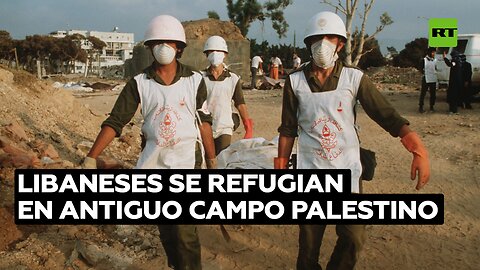 Antiguo campo de refugiados palestinos en el Líbano es ahora el hogar de la población local
