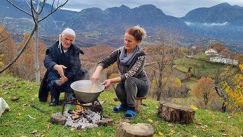 Visiting our 85-Year-Old Grandma | Grandma's Secret Albanian Recipes Revealed.