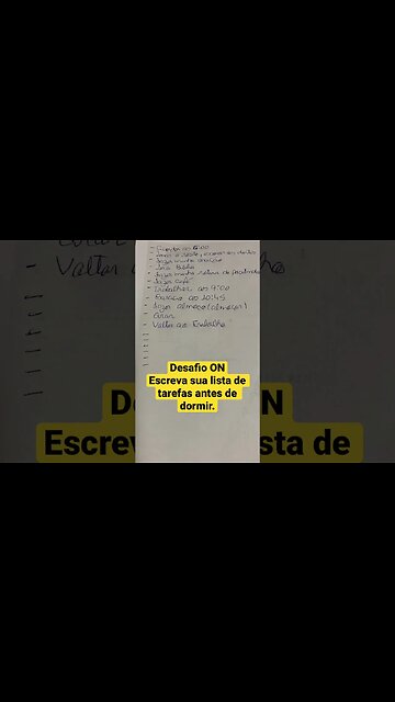 Primeira Lição. #desafio #shorts #wmartins #1Dia Você nasceu pra vencer.