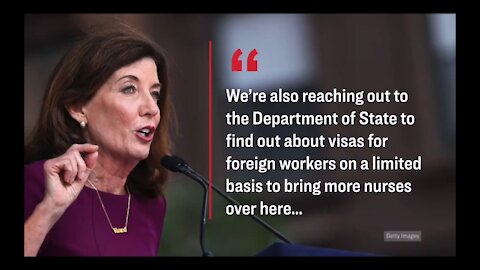 NYC Governor Is Ready To Replace Hospital Workers With Foreign Labor