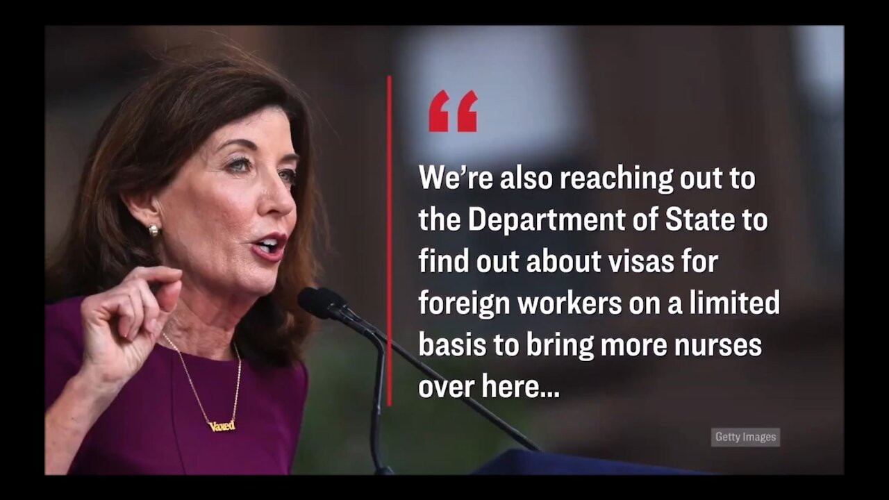 NYC Governor Is Ready To Replace Hospital Workers With Foreign Labor