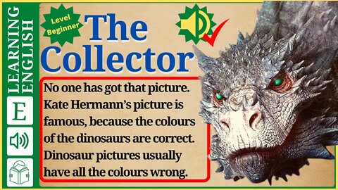 learn English through story level beginner 🍁The Collector | WooEnglish
