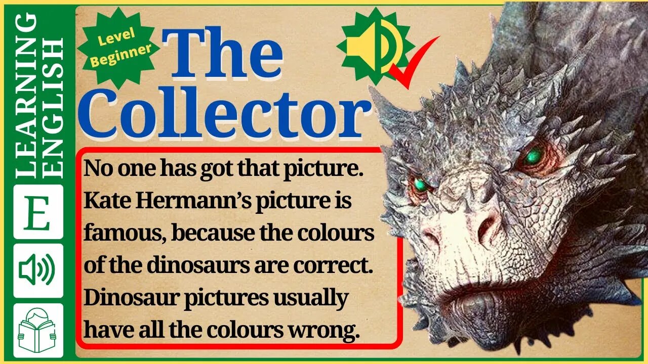 learn English through story level beginner 🍁The Collector | WooEnglish