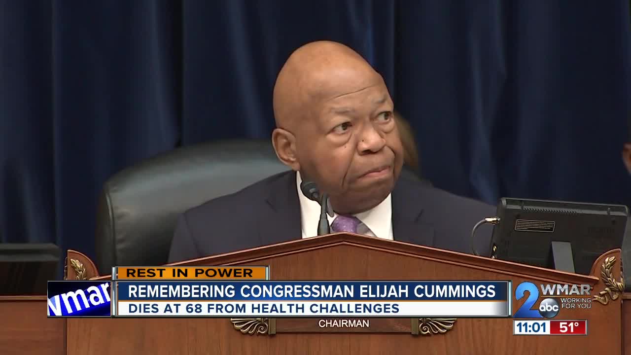 Maryland leaders react to the death of Congressman Elijah Cummings
