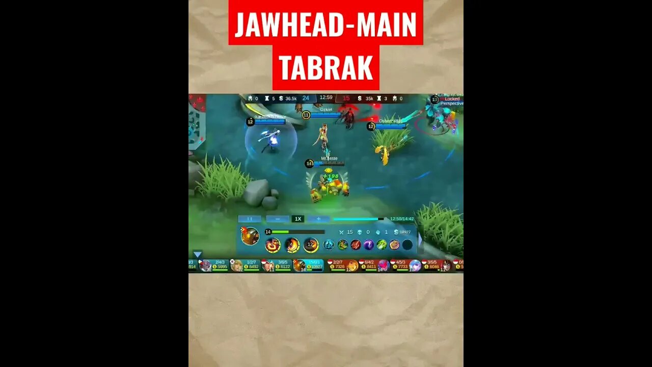 JAWHEAD #mobilelegend #mlbb #mobilelegendsadventure #jawhead #jawheadtiktok #jawheadgameplay