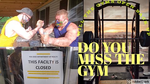 WHEN THE GYMS CLOSE ! GYMS SHUT DOWN IN OHIO. gym shutdown will lead to depression. open the gyms