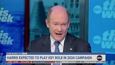 Democrat Senator Chris Coons: "The Vice President Is Ready To Run And Ready To Be President"