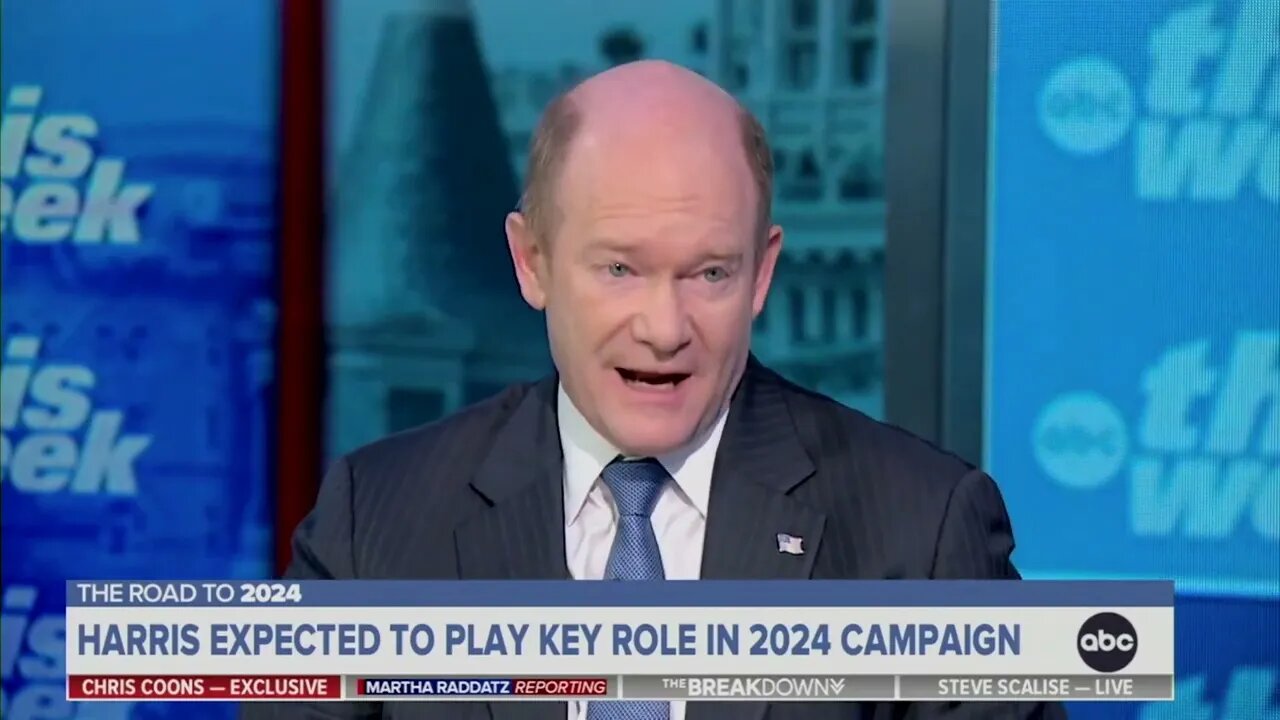 Democrat Senator Chris Coons: "The Vice President Is Ready To Run And Ready To Be President"