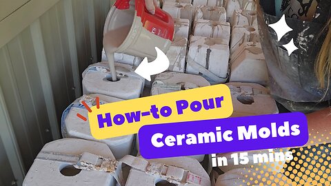 Learn How To Pour Ceramic Molds