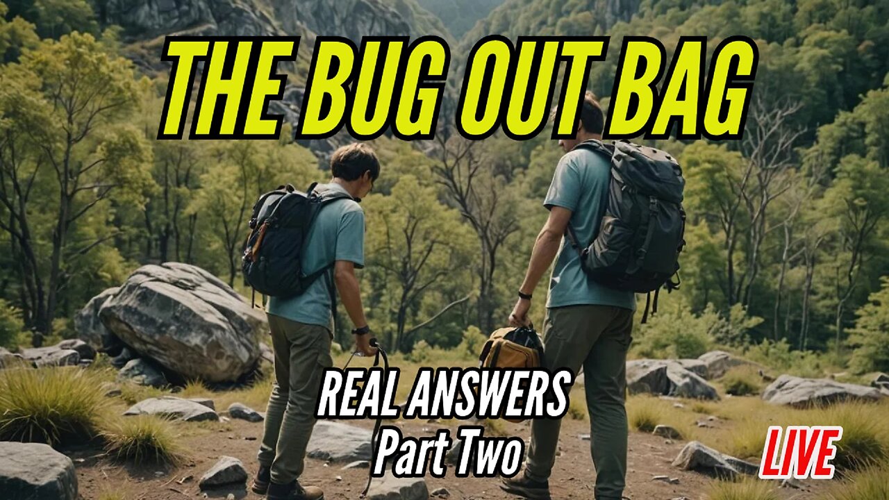 BUG OUT BAG APRT 2 - Survival Prepper