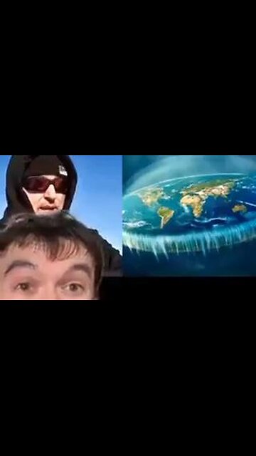 One of the most popular flat earther channel on JewTube ends up with his foot in his mouth