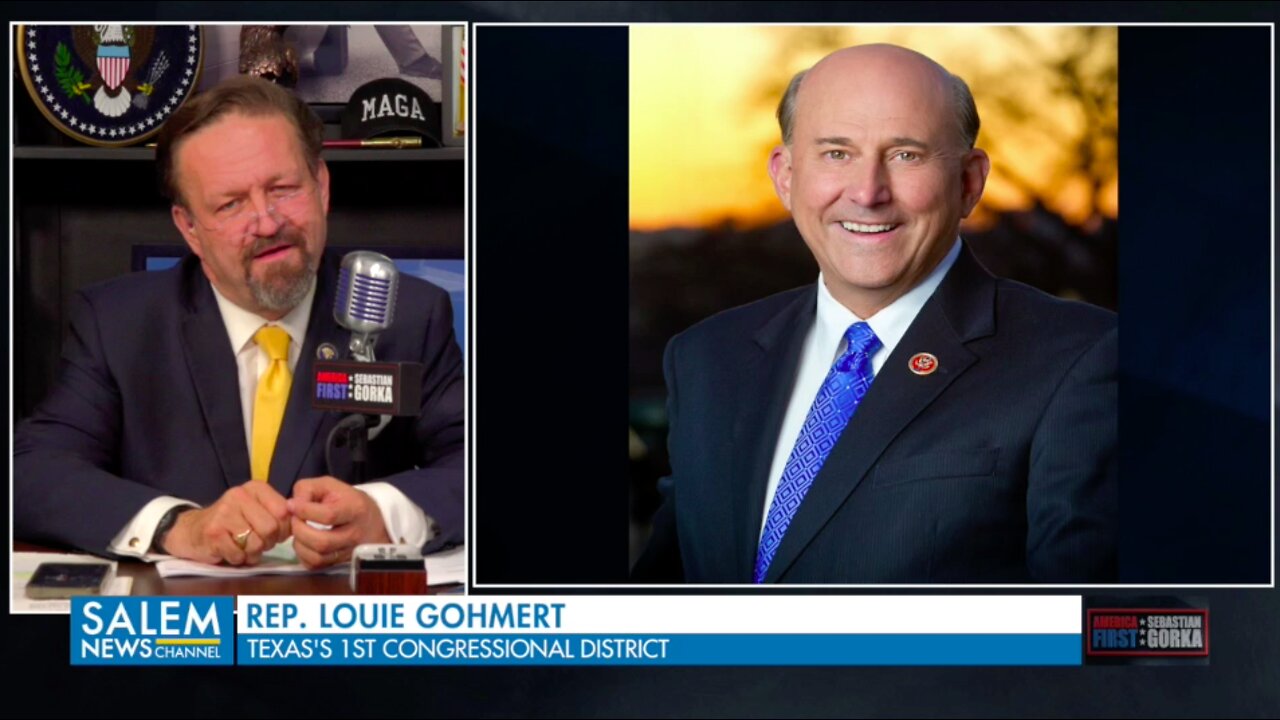Kamala's ready to take over from Biden. Rep. Louie Gohmert with Sebastian Gorka on AMERICA First