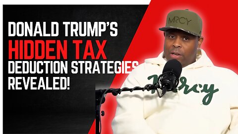 Donald Trump’s Hidden Tax Deduction Strategies Revealed! #TheBag💰