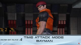 Dead or Alive 4: Time Attack Mode - Bayman