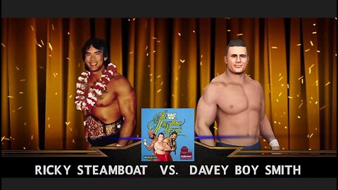 WWF The Wrestling Classic Ricky Steamboat vs Davey Boy Smith Part 4