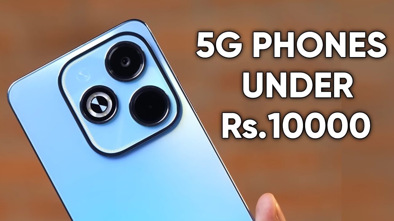 TOP 5 BEST 5G PHONES UNDER 10000