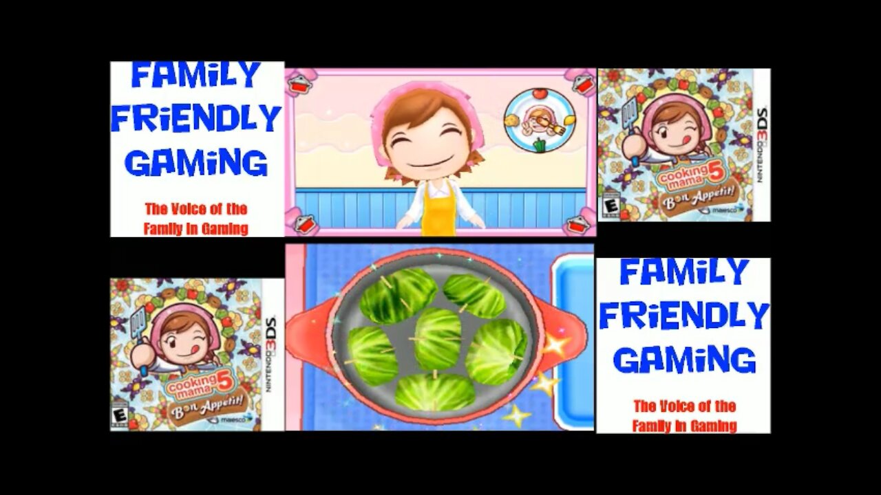 Cooking Mama 5 Bon Appetit! Cabbage Roll Tomato Soup