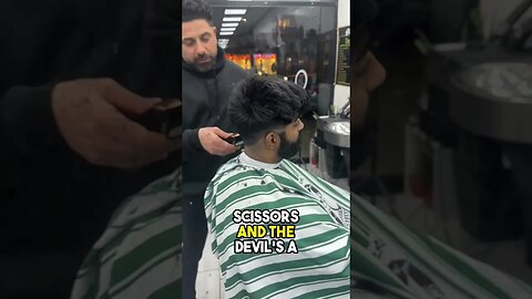 Persian Barbershop Owner Tells Us Why People Get Skin Fades
